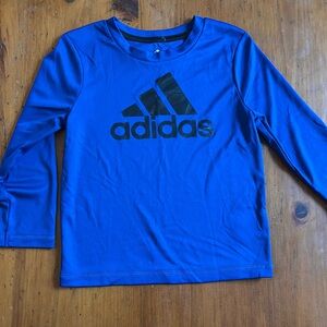 Adidas Kids Blue Long Sleeve 3T